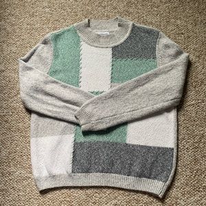 Patchwork sweater